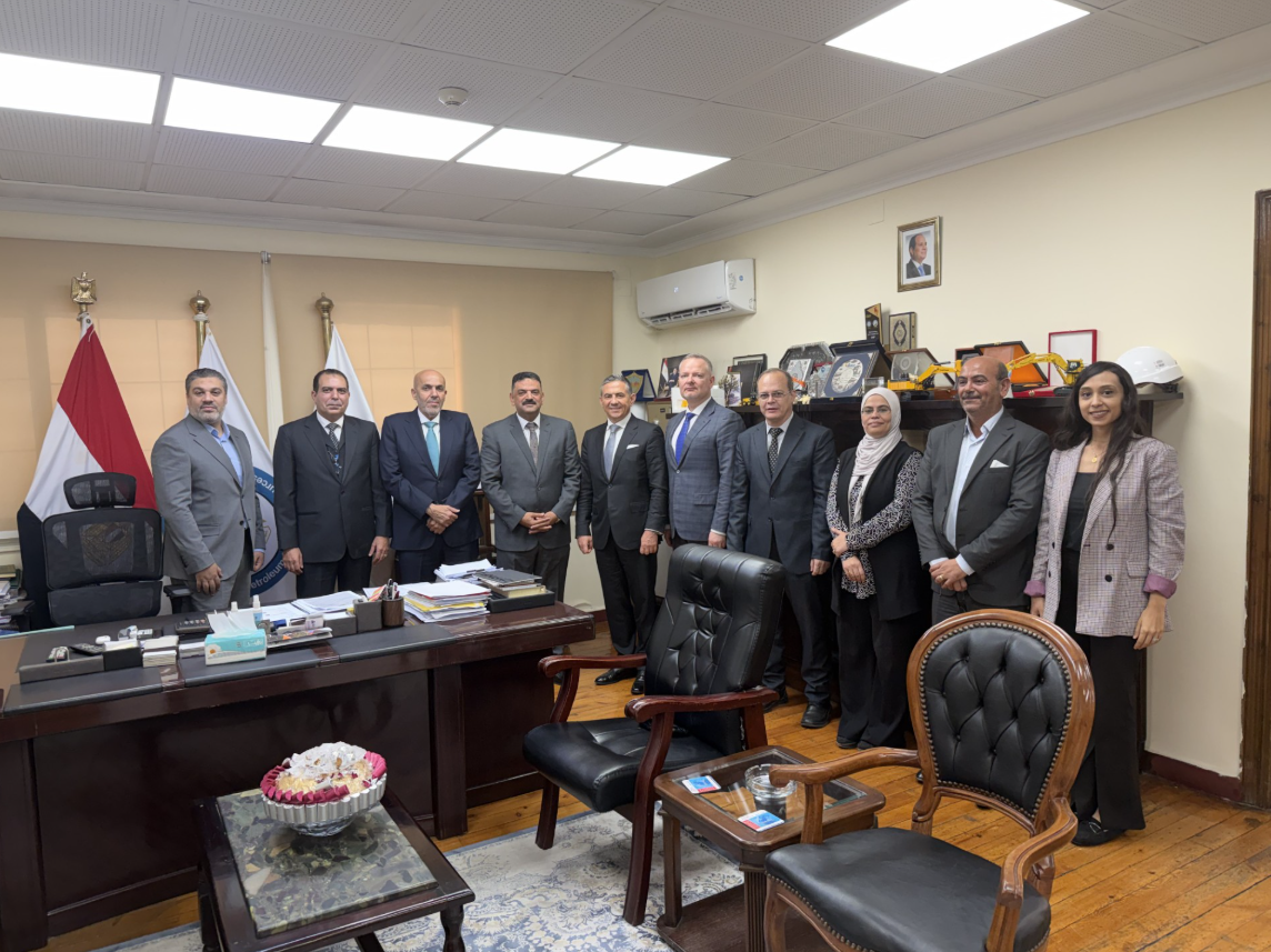ICOGT representatives and the Egyptian delegation during their meeting in Cairo